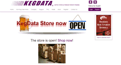 Desktop Screenshot of kegdata.com